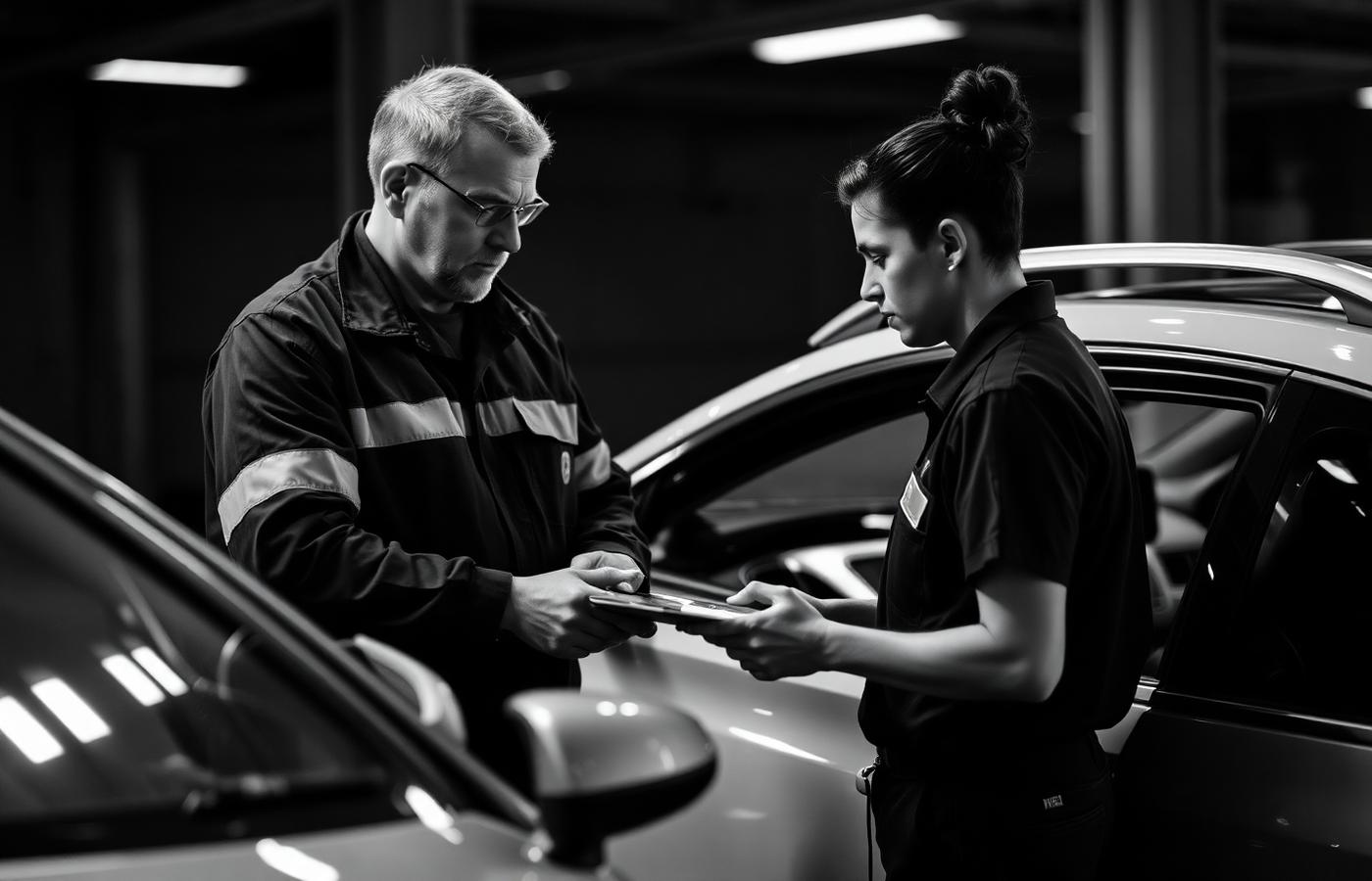 A KeyFly trainee learning from an experienced professional